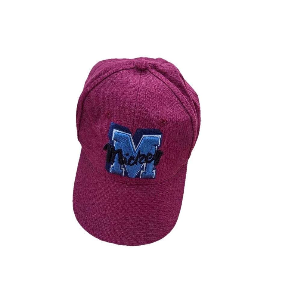 The Disney Store MICKEY MOUSE Embroidered Original‎ Mickey Hat Red A001610